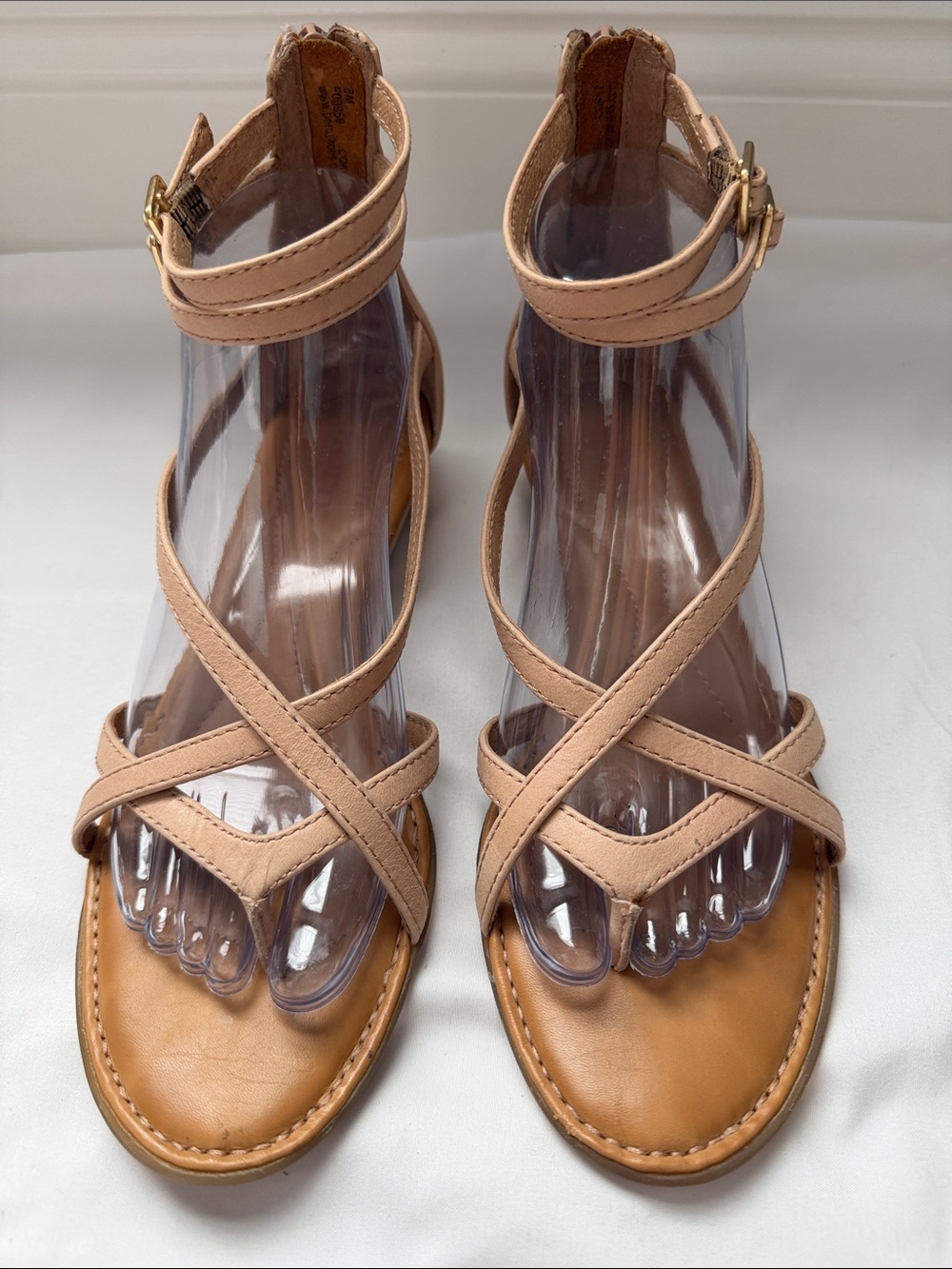 Born Sibyl Leather Sandals. Size 8
